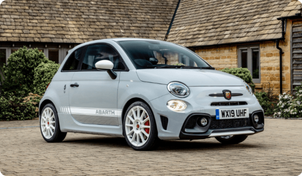 Abarth Motability offers Call to Action